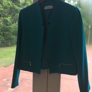 Calvin Klein Teal Blazer